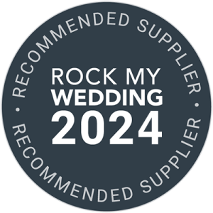 Badge – Rock My Wedding Recommended Supplier 2024